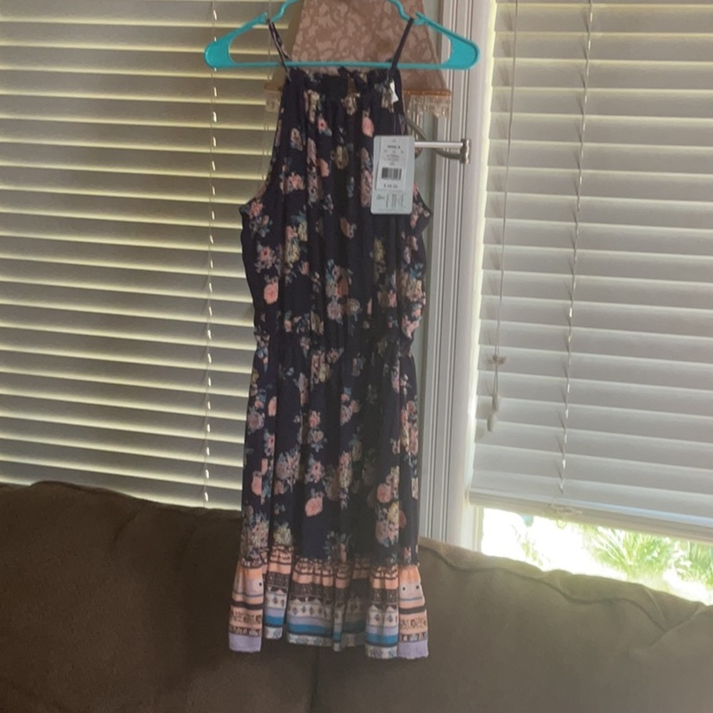 Floral Halter Dress